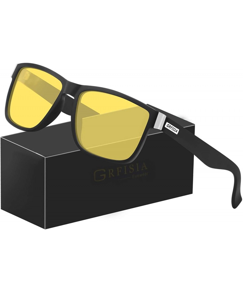 GRFISIA Vintage Polarized Sunglasses for Men and Women Driving Sun glasses  100% UV Protection