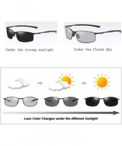 Round Polarized Pochromic Sunglasses Men Transition Lens Driving Glasses Driver Safty Goggles Oculos Gafas De Sol - CK199CLRS...