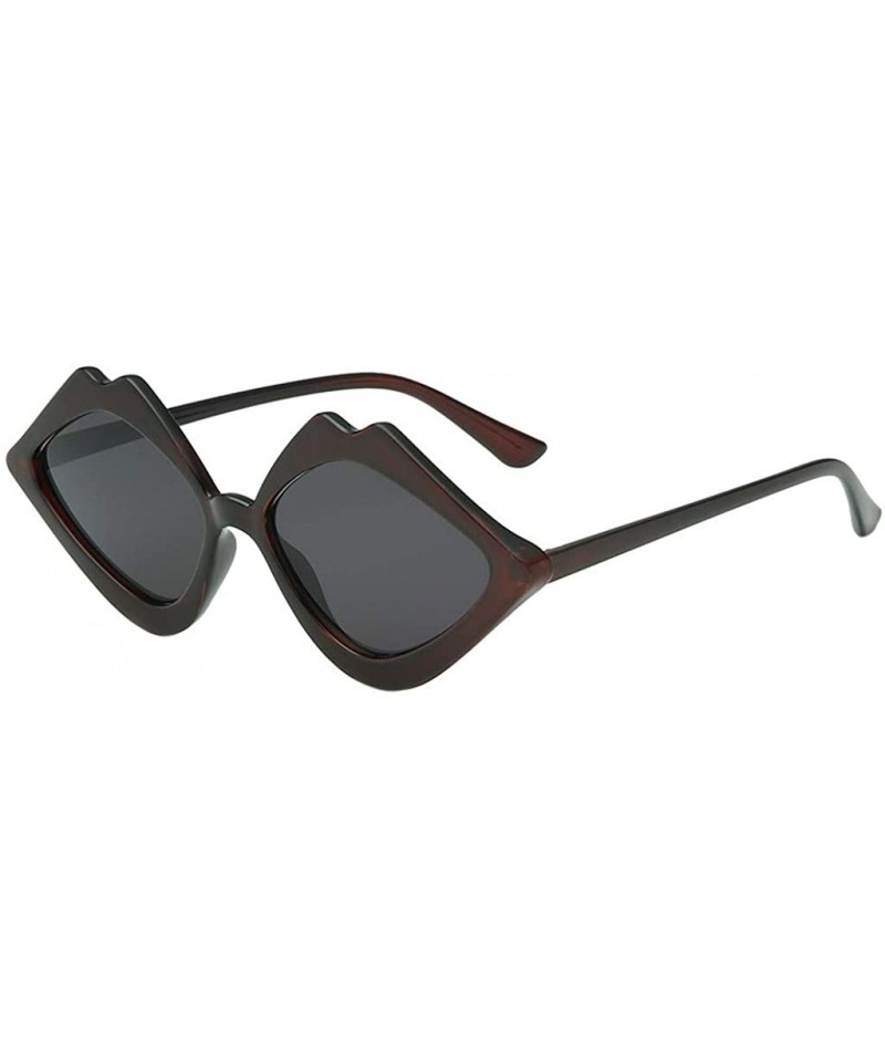 Square Vintage Sunglasses-Women's Jelly Sunshade Candy Color Glasses - Black - C718RHXIHWU $9.35