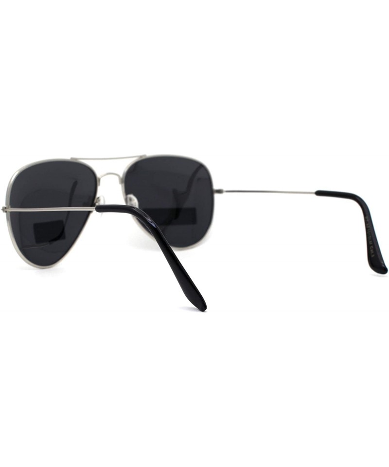 Mens Officer Cop Style Tear Drop Shape Metal Rim Pilots Sunglasses Gunmetal  Black - Walmart.com