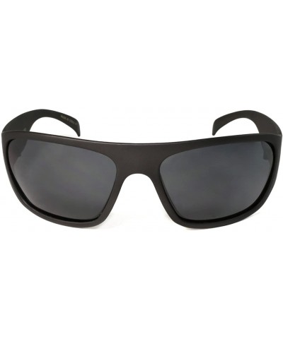 Sport Sports Style Sunglasses with Polarized Lens 570011AM-P - Matte Grey - CS11MOGMRQZ $12.19