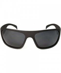 Sport Sports Style Sunglasses with Polarized Lens 570011AM-P - Matte Grey - CS11MOGMRQZ $12.19