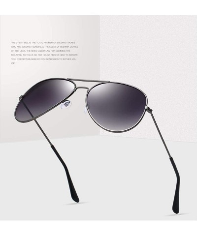 Round Fashion Retro Round Sunglasses Unisex Adult Polarized Driving Anti-UVA UVB Sunglasses - Gold-purple - C018WAGK5QL $11.25