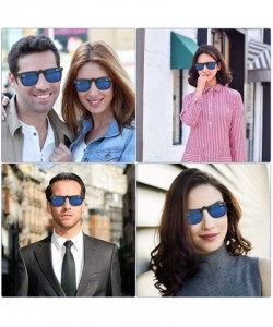 Wayfarer Clip-on Sunglasses Unisex Polarized Frameless Lens Flip Up Clip on Sunglasses Eyeglass-1-Piece clip on glasses - CD1...