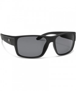 Sport Hunter Polarized Sunglasses - Matte Black / Gray - C218R3SNEYC $14.12