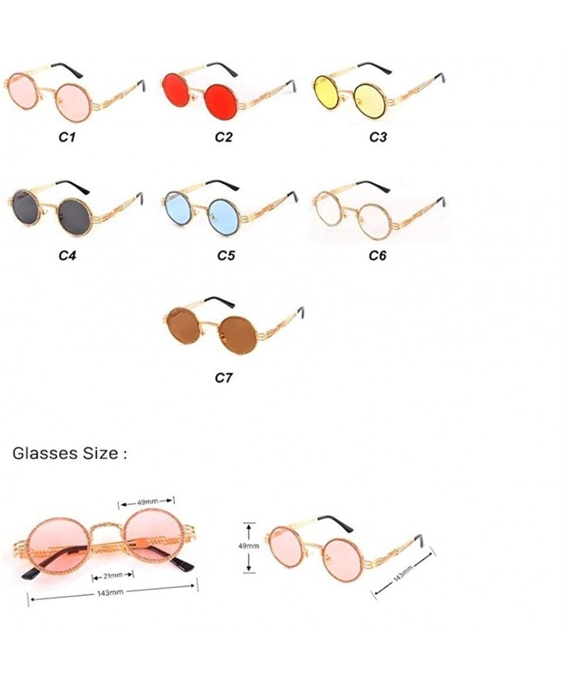 2020 Vintage Round Diamond Sunglasses Women Luxury Red Black Clear Lens ...