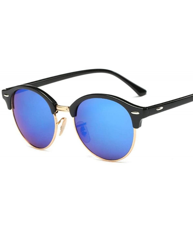 vintage Polarized sunglasses man Classic Brand Rivets Metal Design men