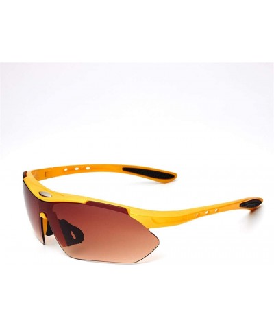 Rectangular Men Women Sport Hiking Driving Sunglasses Outdoor Sport Eyewear Sun Glasses - 9844 C4 - C3194OQ034T $18.59