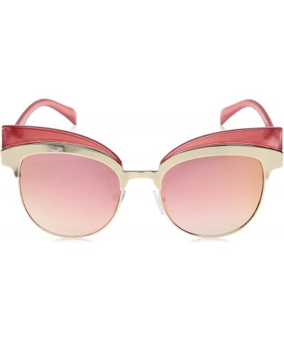 Rectangular Women's Reign Rectangular Sunglasses - Pink - CS17YYTAR9Y $13.35