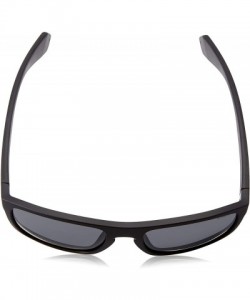 Rectangular POLAROID SUNGLASSES PLD 2079 807 M9 BLACK POLARIZED LENSES - C318OMEA6DY $42.75