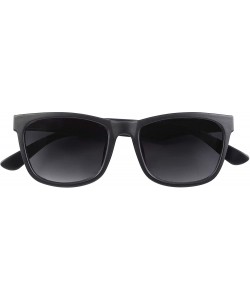 Aviator Unisex Bifocal Reading Sunglasses 0.0-3.0 - Black - CT195XNT8WA $45.67