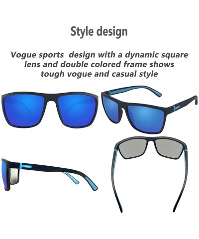 Sport Polarized Sports Sunglasses for men women Baseball Running Cycling Fishing Golf Tr90 ultralight Frame LA001 - CV18Y5EY2...