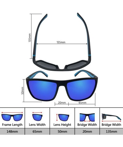 Sport Polarized Sports Sunglasses for men women Baseball Running Cycling Fishing Golf Tr90 ultralight Frame LA001 - CV18Y5EY2...