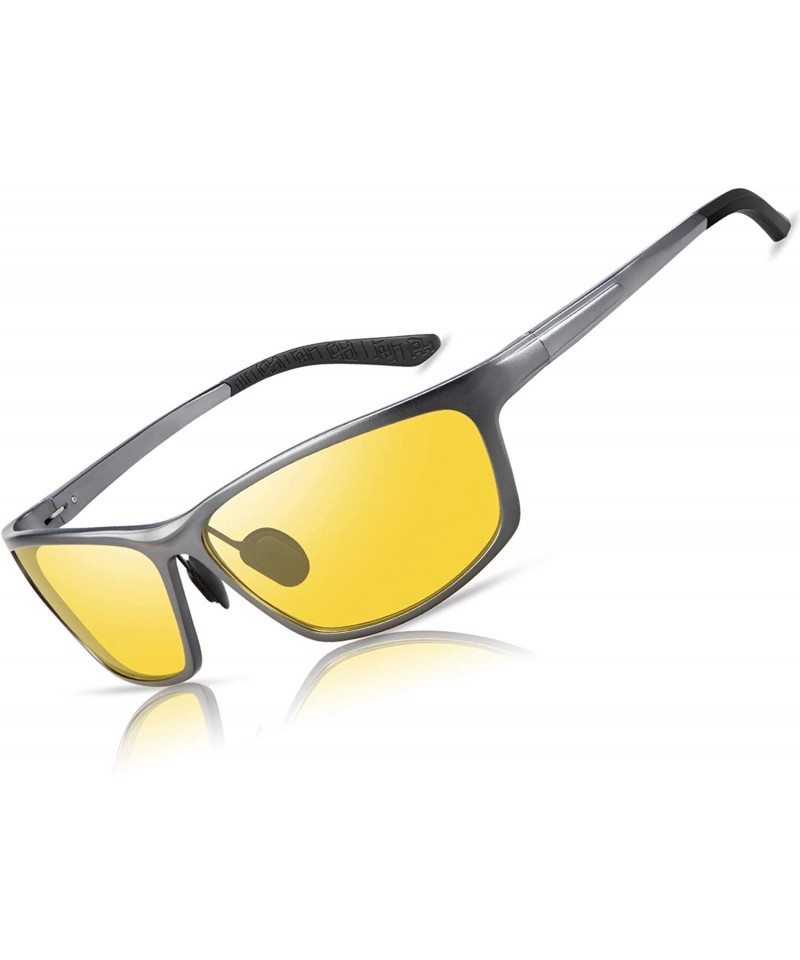 Polarized Night Driving Glasses Anti-Glare UV 400 Protection Night Vision  Glasses for Men and Women - CZ18AZAKTEX