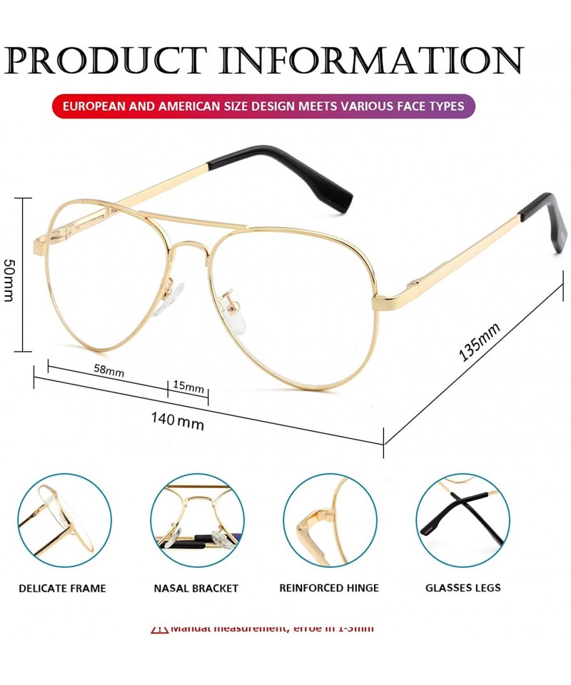 Aviator Polarized Sunglasses for Men Women UV 400 Lens Protection Metal  Glasses