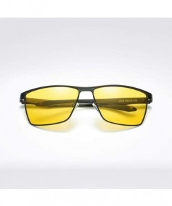 Round Polarized Sunglasses Glasses Teardrop MDYHJDHHX - Yellow - CG18XMLYEHU $23.82