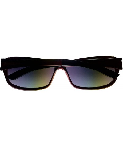 Wrap Red Plastic Wrap Sunglass PE10 5 - C911U4KOURH $23.46