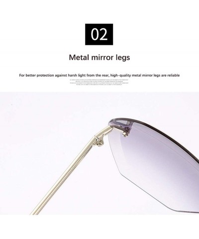 Rectangular Women's fashion Polarized Sunglasses - Coffee Color - C418SH0Q7LE $11.14