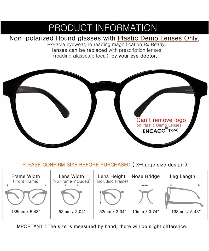 Circle glasses non prescription deals