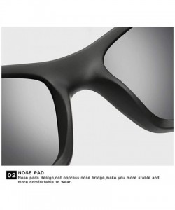 Goggle Outdoor Polarized Sunglasses-Retro Aviator Shade Glasses-Unisex-Sturdy Frame - C - CB1905ZE8UA $45.28