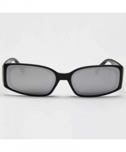 Oversized Polarized UV Protection Sunglasses for Men Women Full rim frame Rectangle Acrylic Lens Plastic Frame Sunglass - C31...