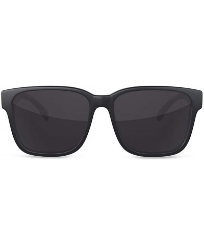 Shield Apollo Sunglasses - Black - CU18SXU89C8 $40.74