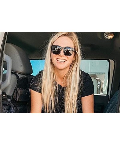 Shield Apollo Sunglasses - Black - CU18SXU89C8 $40.74