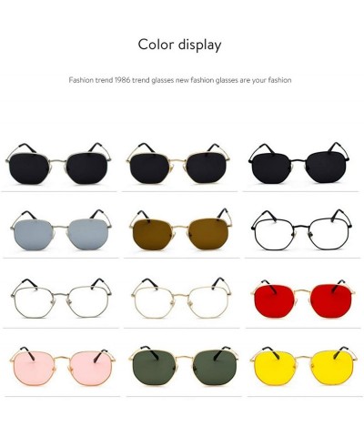 Round Men Square Sunglases N Sun Glasses 2019 Women Metal Frame Fishing Gold Gray Eyewear Lentes De Sol Hombre - CV19858GXOI ...