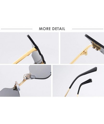 Wrap Fashion Irregular Man Women Wing Shape Sunglasses Glasses Shades Vintage Retro - Green - C91983RUI02 $9.57