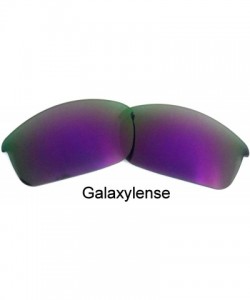 Oversized Replacement Lenses Flak Jacket Black&Blue&Green Color 3 Pairs-FREE S&H. - Purple - CN129XXXU4J $7.28