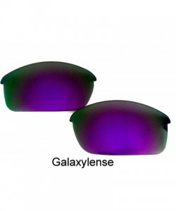 Oversized Replacement Lenses Flak Jacket Black&Blue&Green Color 3 Pairs-FREE S&H. - Purple - CN129XXXU4J $7.28