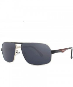 Aviator Unisex Stainless Steel Men's Polarized Mirror Sun Glasses Y1543 C1BOX - Y1543 C2box - CP18XE9YSAO $18.27