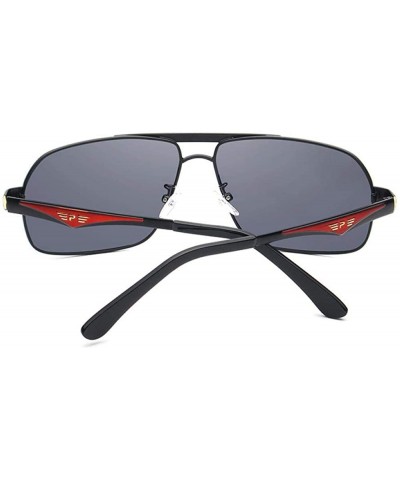 Aviator Unisex Stainless Steel Men's Polarized Mirror Sun Glasses Y1543 C1BOX - Y1543 C2box - CP18XE9YSAO $18.27