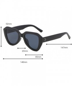 Round Color Sunglasses Men And Women- Tigivemen Multicolor Pattern Frame Color Glasses Hip Hop Rock Street - Gray - CR18RLKDY...