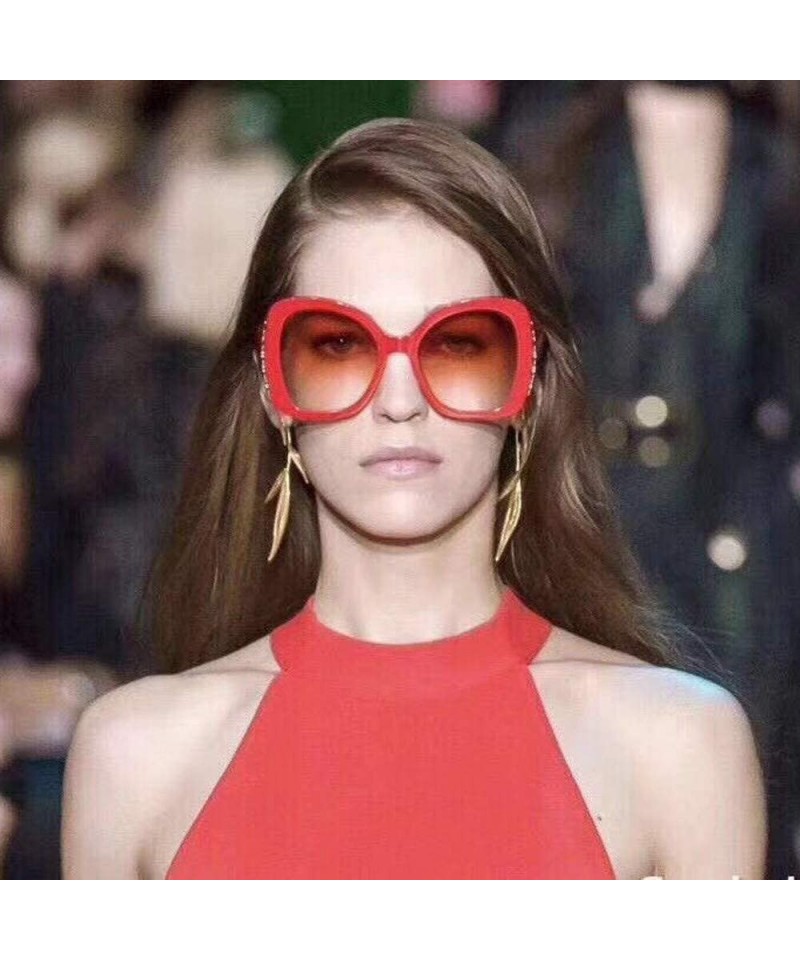 Big red outlet sunglasses