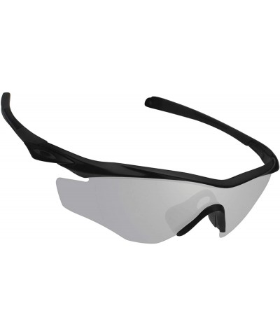 Sport 100% Precise-Fit Replacement Sunglass Lenses M2 Frame OO9212 - Polarized Metallic Silver Mirror - CF18COU3OQ3 $12.89