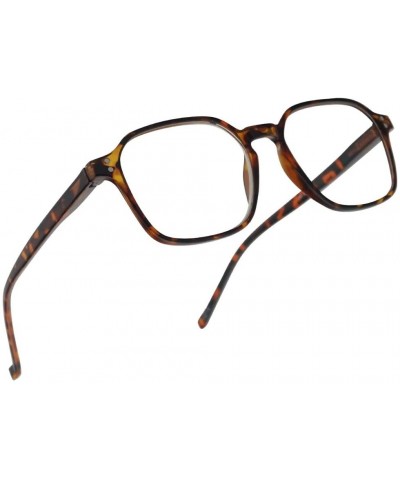 Aviator Reading Glasses Two Tone Assorted Strengths - Black- Tortoise- Brown - CE18QI2ZNCK $29.21