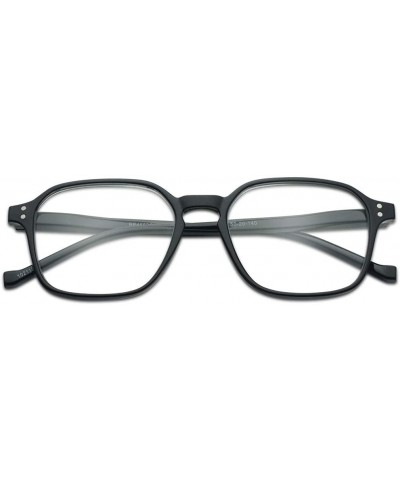 Aviator Reading Glasses Two Tone Assorted Strengths - Black- Tortoise- Brown - CE18QI2ZNCK $29.21