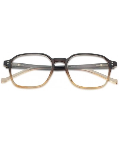 Aviator Reading Glasses Two Tone Assorted Strengths - Black- Tortoise- Brown - CE18QI2ZNCK $29.21